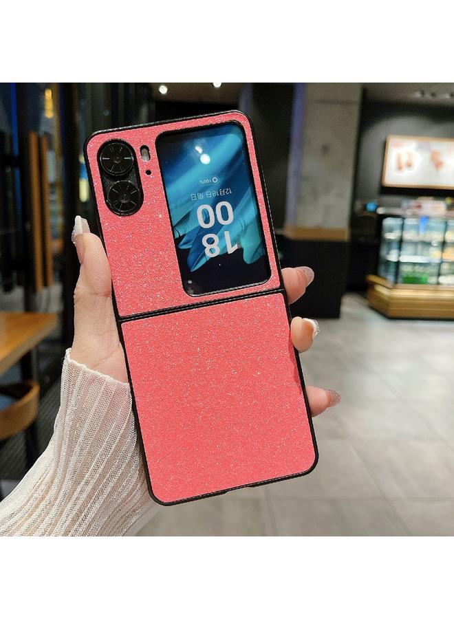 اس-توب جراب هاتف OPPO Find N2 Flip بتصميم متدرج الألوان لامع ومضاد للصدمات - Image 2