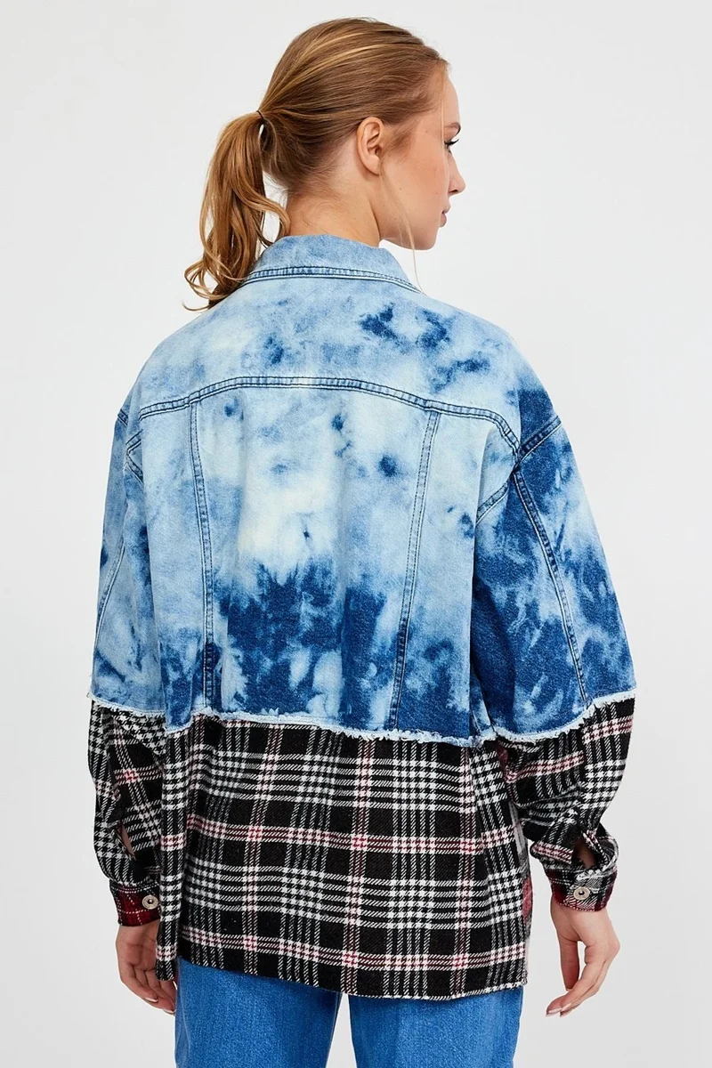Alexandergardi Special Collection Garnished Denim Jacket (AG-3020)