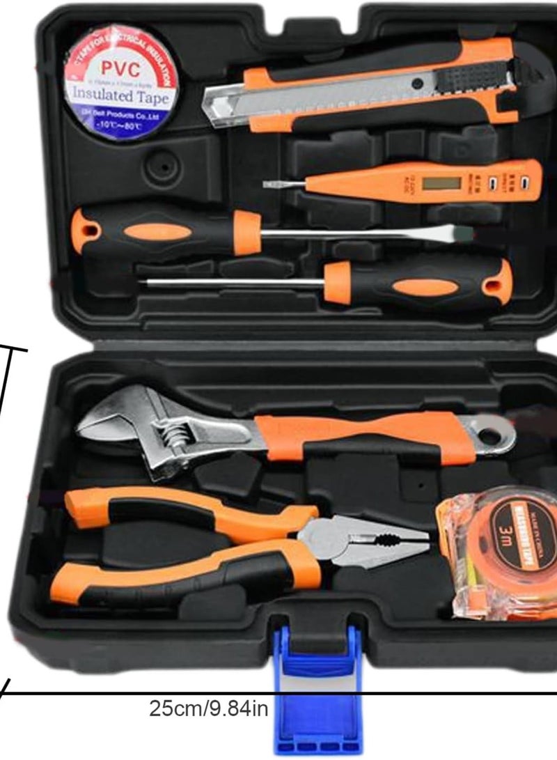 GGOOT Hardware Tool Set, Home Tool Kit - Tool Box Organizer - 8x Multi-Function Solid Tool Box Accessories with Storage Case  - Image 5