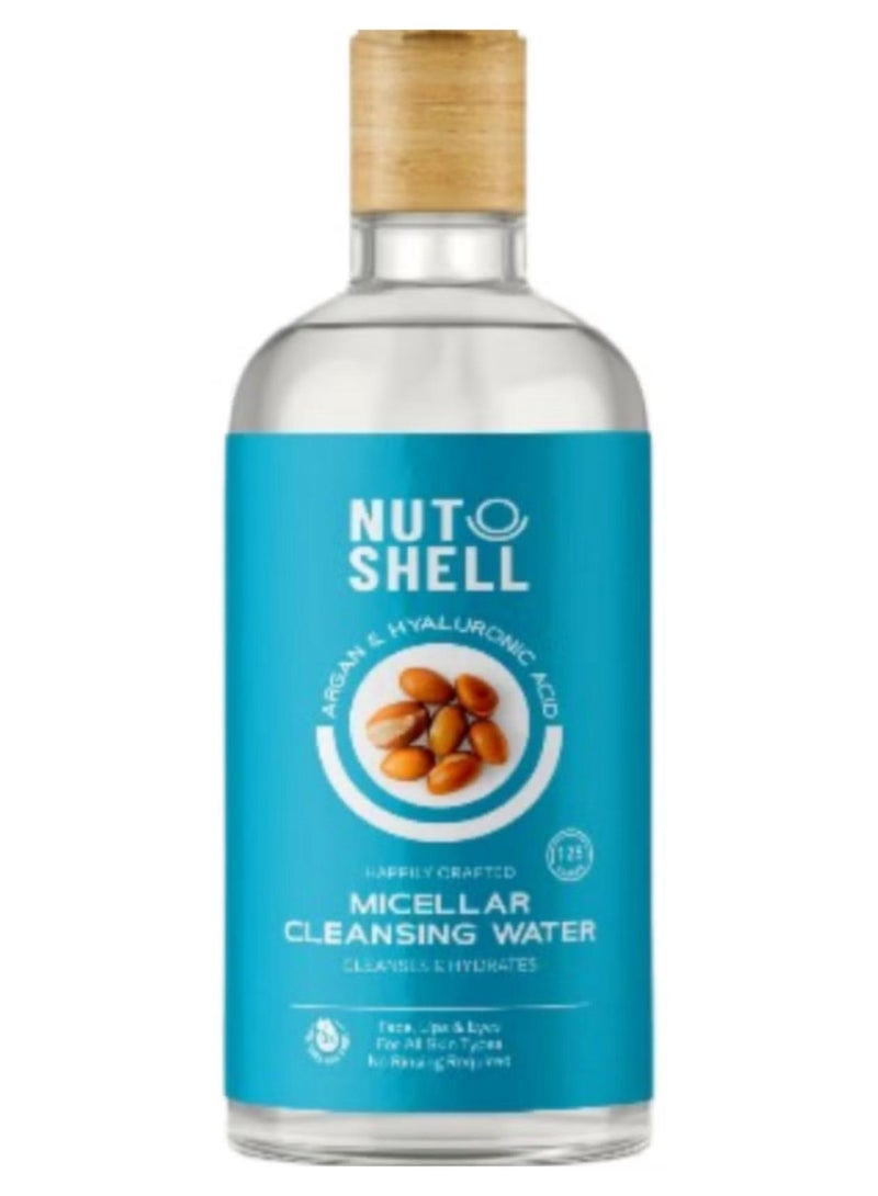 NUT SHELL Argan & Hyaluronic Acid Micellar Cleansing Water 250ml