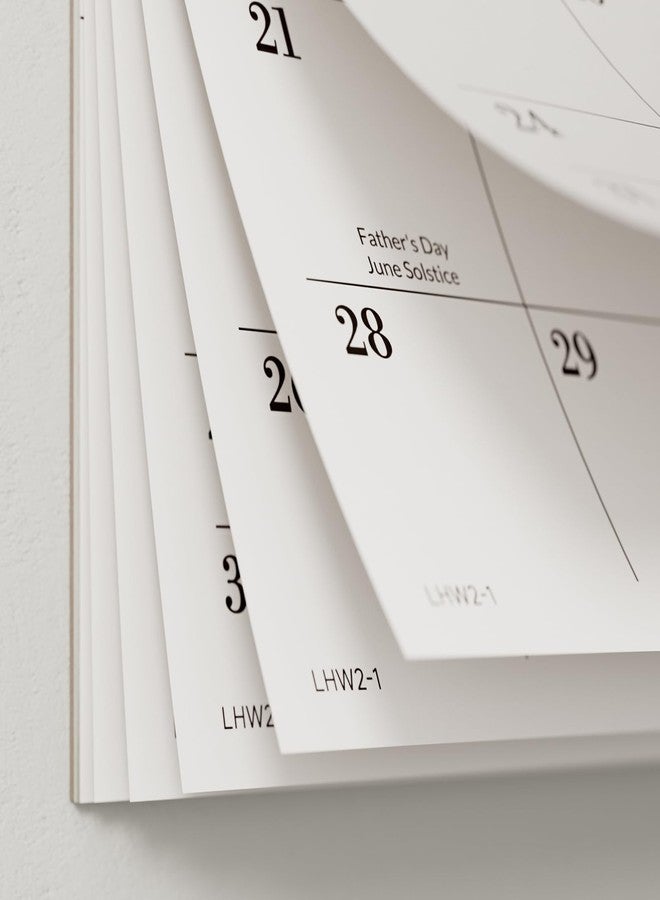 Jotsome Desk Calendar 2026-2027, 18-Month Calendar (17"x12.1") from January 2026 to June 2027, Anti-ink Bleed, Desktop/Wall Calendar with Notes, Large Day Block, for Home & Office Command Center - Image 4