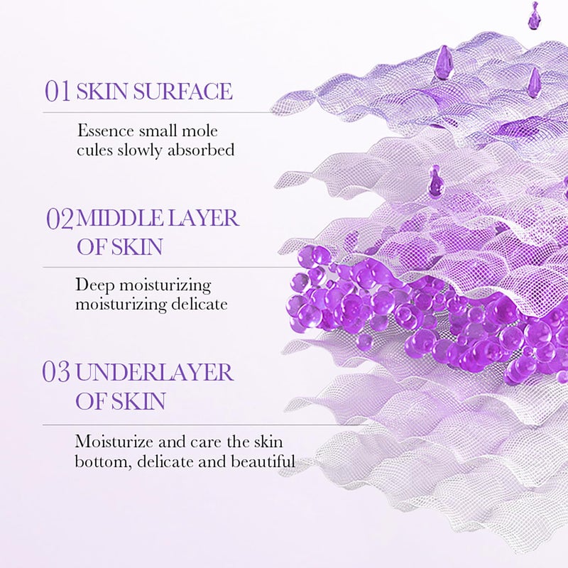 BIOAQUA Polypeptide Perilla Extract Anti-Aging Face Essence Facial Water Anti-Wrinkle Firming Essence Soothing Repair Skincare 130ml/4.3fl.oz - Image 2