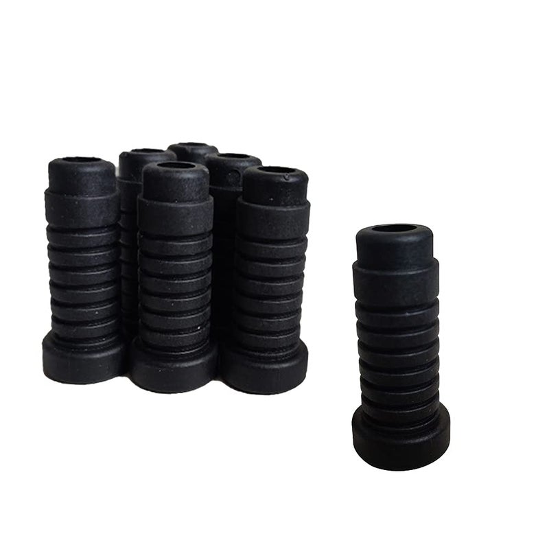 GSHLLO GSHLLO 20 PCS Plastic Round Caster Wheel Socket Sleeve Inserts Caps for Stem Grip Ring Caster 