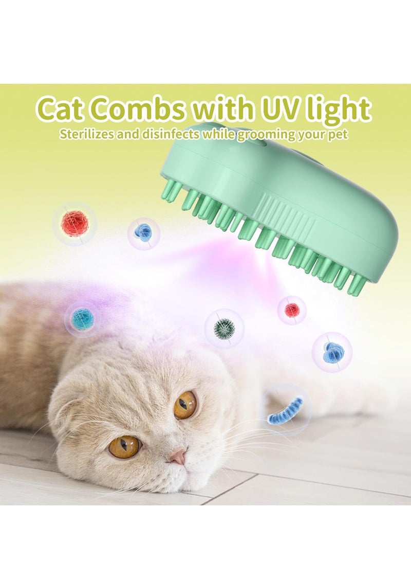 general Cat Steam Brush - 2024 New Cat Claw 3 in 1 Cat Brush with Steam, Cat Steam Brush for Massage, Self Cleaning Steam Cat Brush, Pet Hair Cleaning Brush Comb for Cats Dogs - Image 5