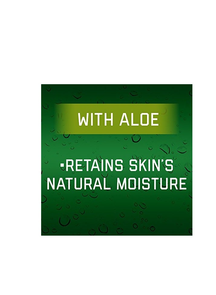 Irish Spring Body Wash, Aloe Vera, 18 Fl Oz (Pack of 4) - Image 3