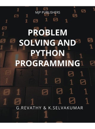 Problem Solving and Python Programming - pzsku/ZE6CFDAADB7C5C850314BZ/45/1749824465/0c5185c0-d50f-4288-905c-bcb5576f0fdf