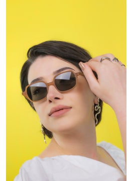 Focus On Arwen Matte Cream Sunglasses  - Image 5