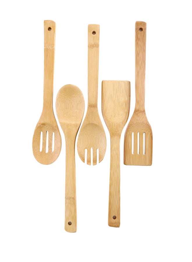 Royalford 5-Piece Kitchen Tool Set Beige - Image 1