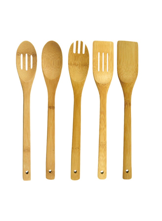 Royalford 5-Piece Kitchen Tool Set Beige - Image 2