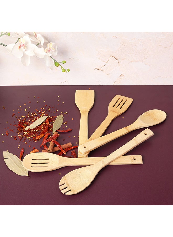 Royalford 5-Piece Kitchen Tool Set Beige - Image 4