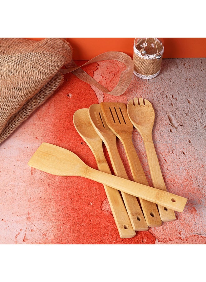 Royalford 5-Piece Kitchen Tool Set Beige - Image 3