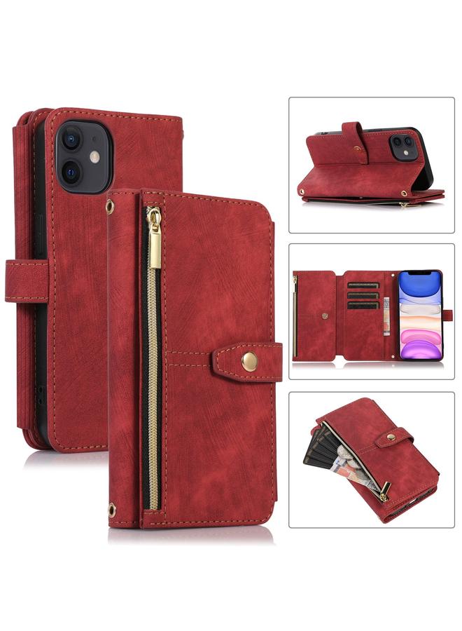 زبون جراب لهاتف iPhone 11 Dream 9 - محفظة بطاقات بسحاب من الجلد - Image 1