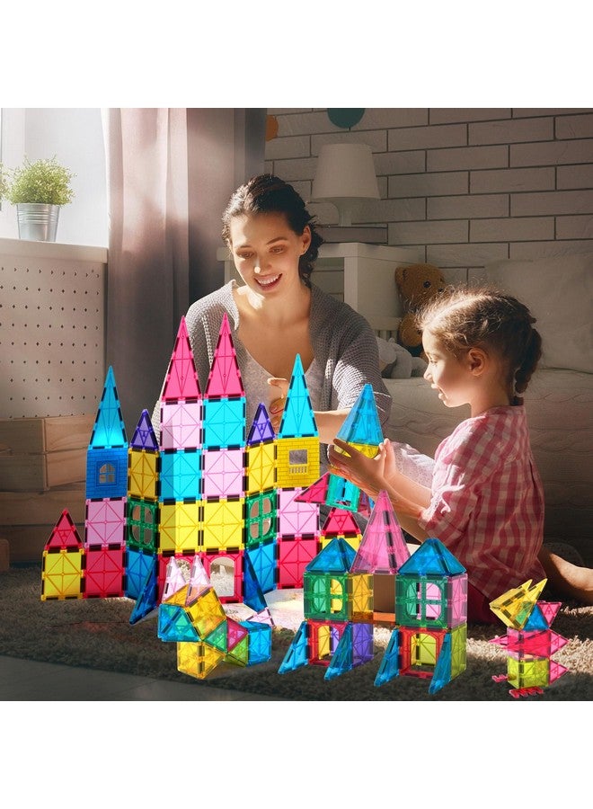 Jasonwell Jasonwell Magnetic Tiles Kids Magnetic Blocks Building Sets 3D Magnet Tile Building Blocks Toy Construction Educational STEM Toys Gifts for Toddlers Boys Girls 3 4 5 6 7 8 9 10 + Year Old  - Image 5