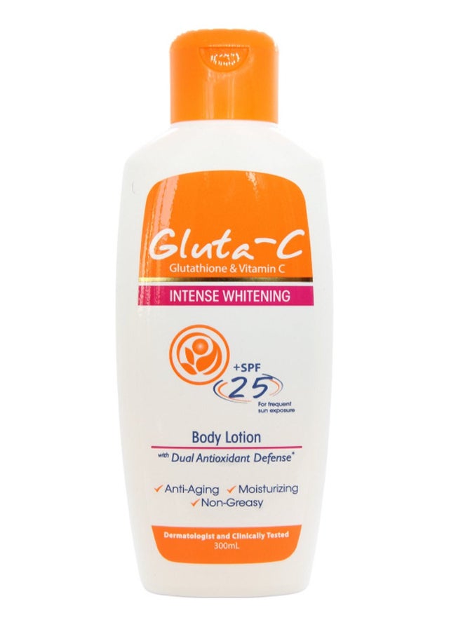 GLUTA C Intense Whitening body lotion SPF25 150ml 
