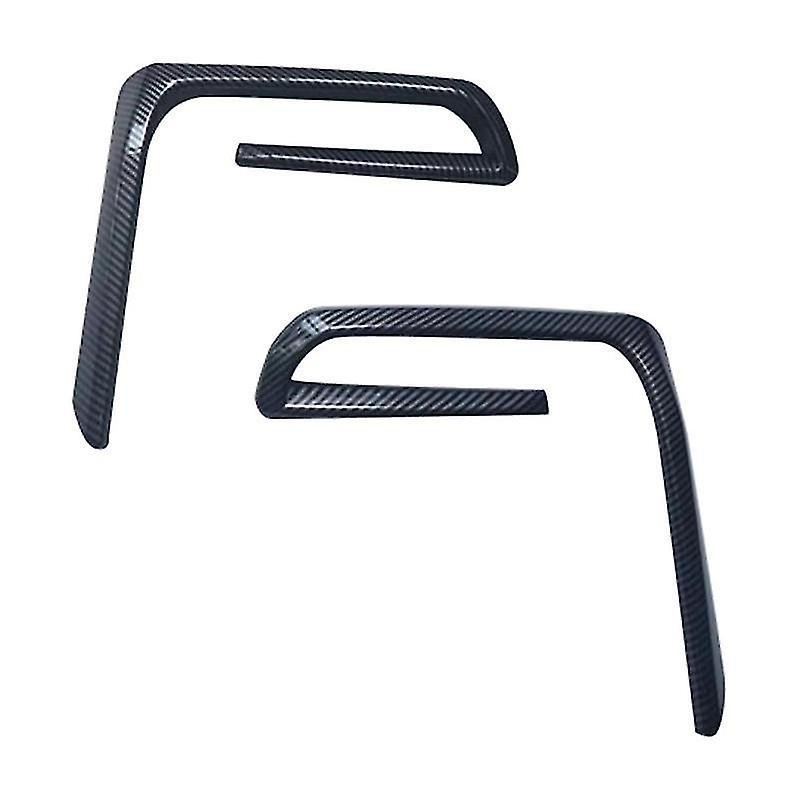Fog Light Trim: High-Quality ABS With Carbon Fiber Pattern - Easy Self-Adhesive Installation, Corrosion Protection For BMW X5 G05 2022+ Car Accessories - Image 1