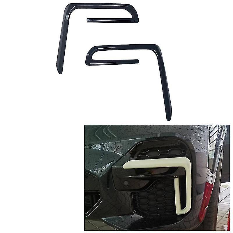 Fog Light Trim: High-Quality ABS With Carbon Fiber Pattern - Easy Self-Adhesive Installation, Corrosion Protection For BMW X5 G05 2022+ Car Accessories - Image 2