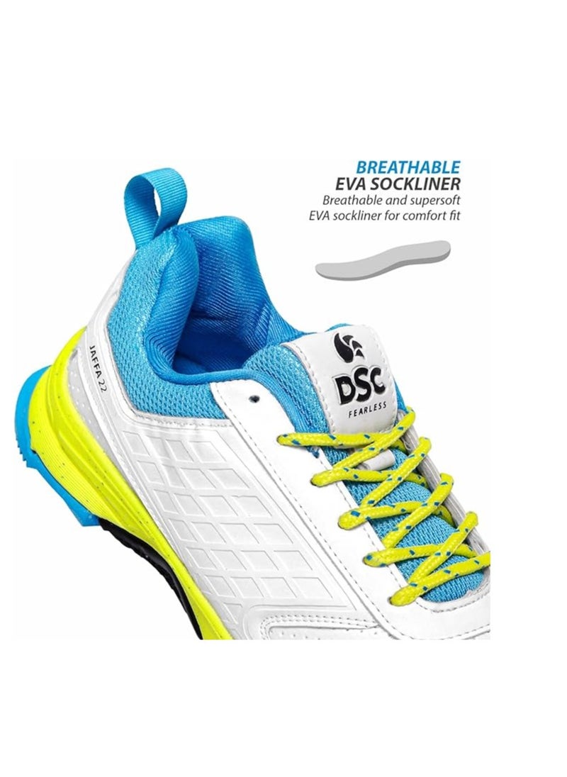 DSC - Jaffa 22 Cricket Shoes| Size: 5UK/6US/39EU | For Mens & Boys | Material: Mesh | Breathable Mesh | Non-Slip Sole for Improved Durability for Stability - Image 1