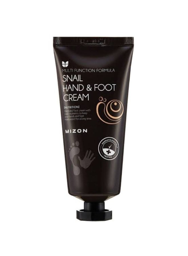 Mizon Multi Function Formula Snail Hand & Foot Cream 100ml - Image 1