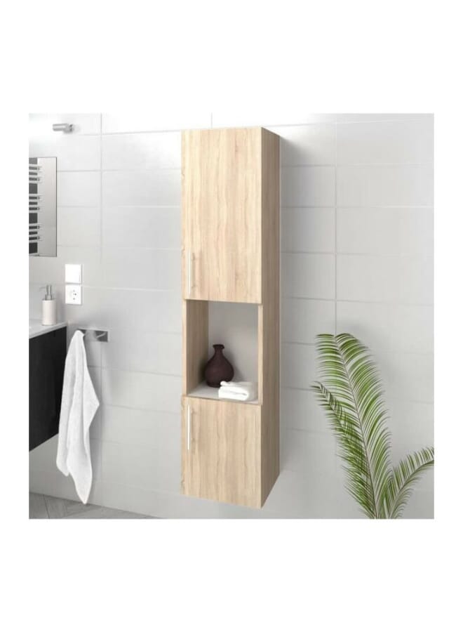 Practical and waterproof bathroom unit. Dimensions: Length 40cm - Depth 40cm - Height 150cm
