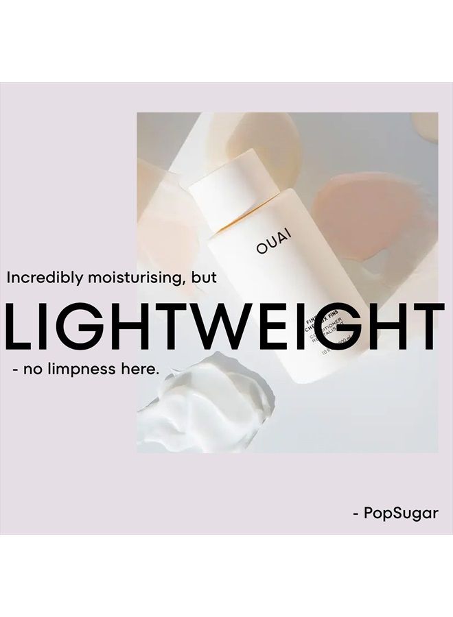 Ouai Fine Conditioner - Lightweight Conditioner for Softness, Bounce & Volume - Made with Keratin and Biotin - Free of Parabens, Sulfates & Phthalates - 10 fl oz - Image 2