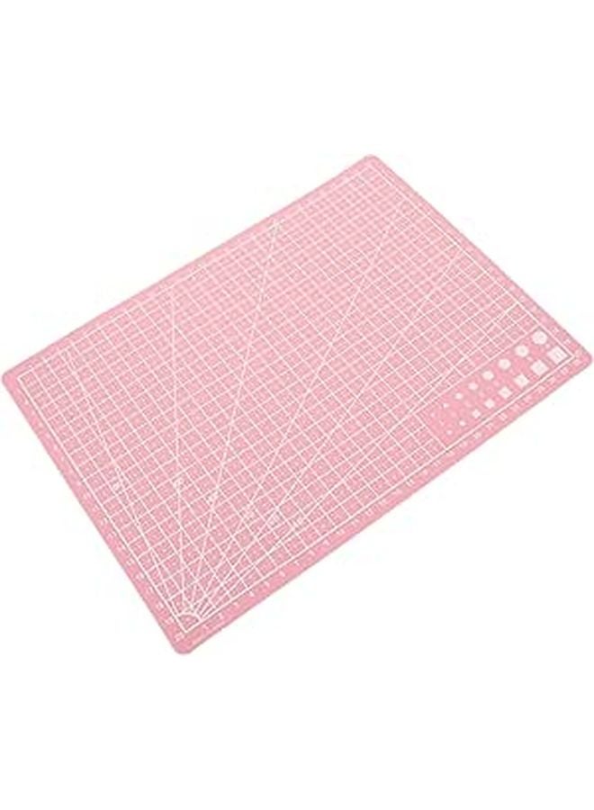 Double Sided Self Healing Cutting Mat 60x45cm Green For Crafting Sewing And DIY - Image 1