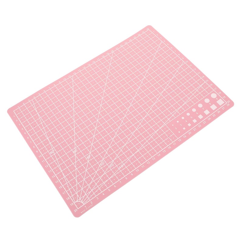 Double Sided Self Healing Cutting Mat 60x45cm Green For Crafting Sewing And DIY - Image 2