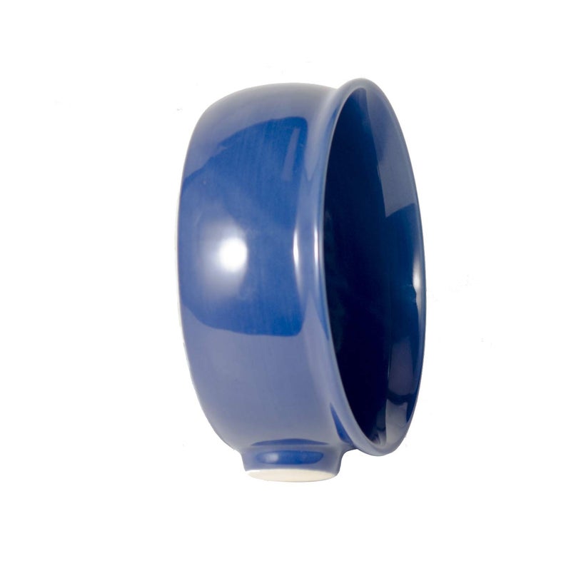 Grandslam Shaving Soap Bowl for Men, Wide Mouth, Ceramic, Easier to Lather and Clean, Non-slip Handle, Handmade Pottery Cup for Soap and Cream - Image 3