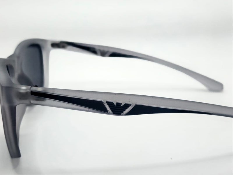 Armani square sunglasses with a transparent frame - Image 3
