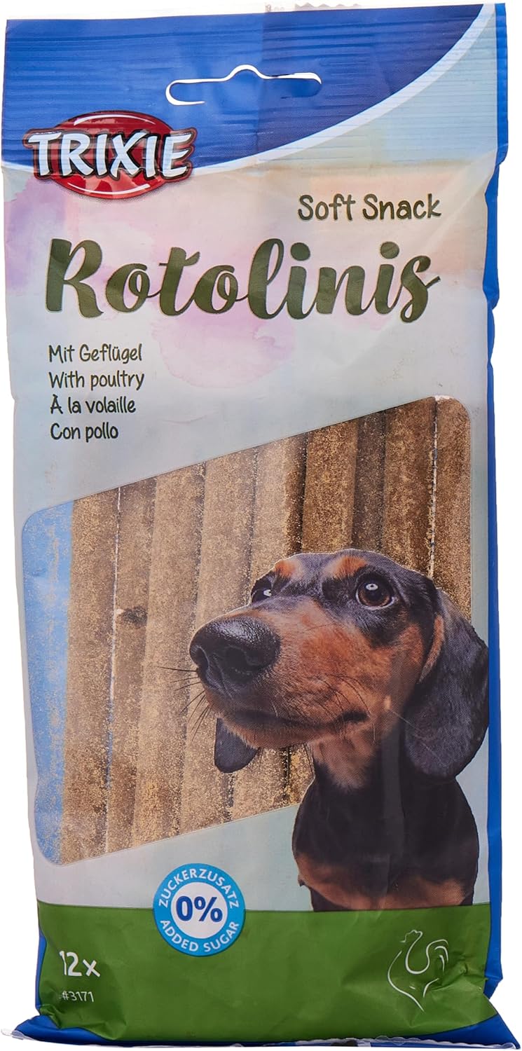 Trixie Rotolinis Poultry Dog Treats - 120G - Image 1