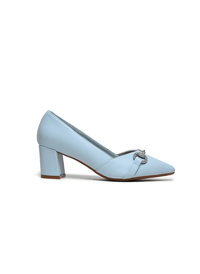 Cuple Elegant high-heeled pumps with buckle