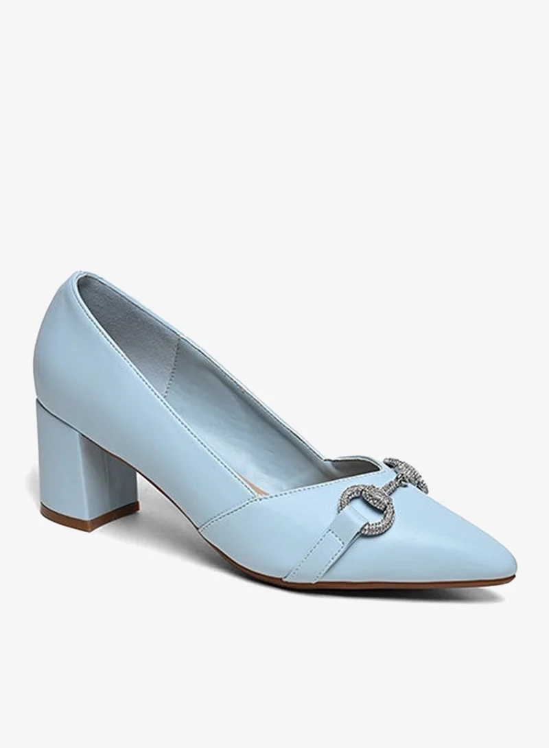 كابلي أحذية بكعب عالٍ أنيقة بإبزيم