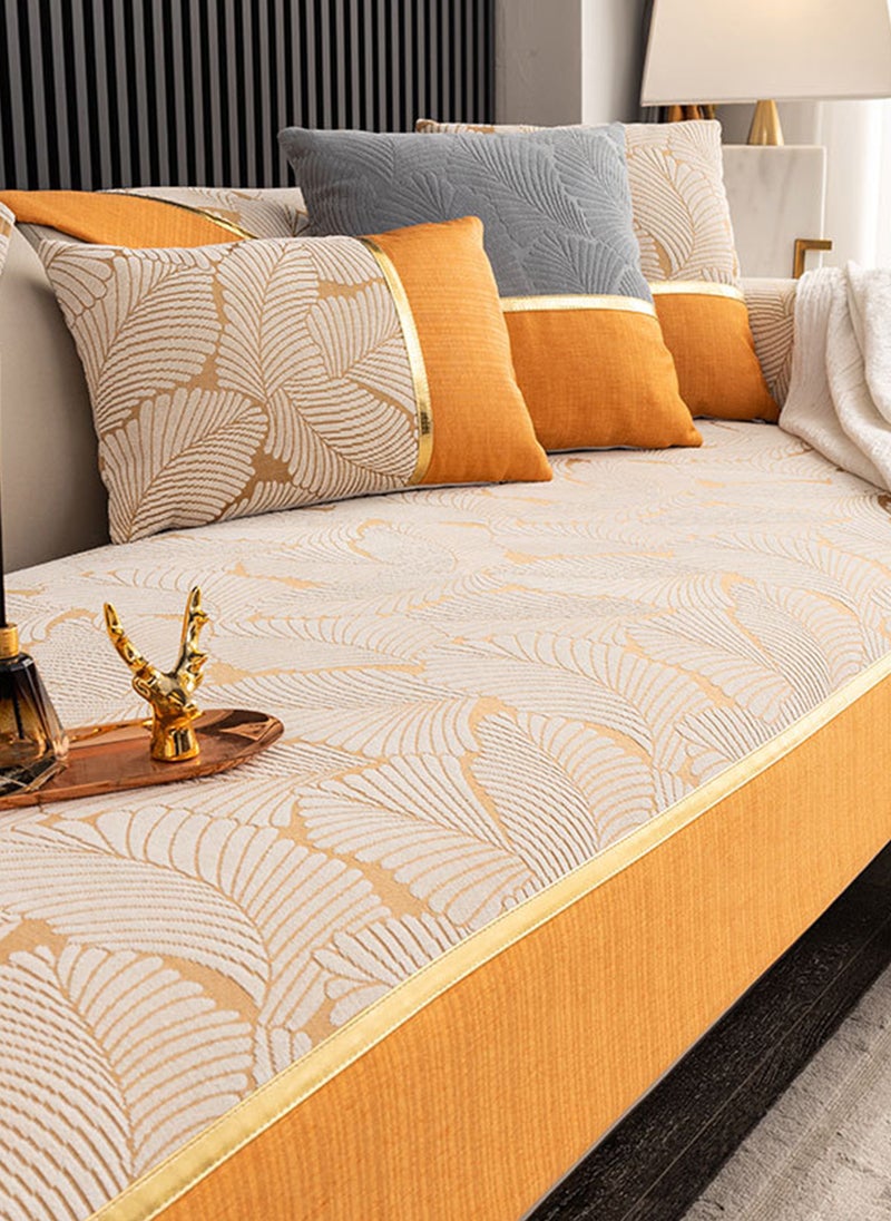 GOOTOY High-End Chenille Sofa Cushions For All Seasons, Sofa Anti-Slip Covers, Sofa High-End Cushions 90*210CM - Image 2