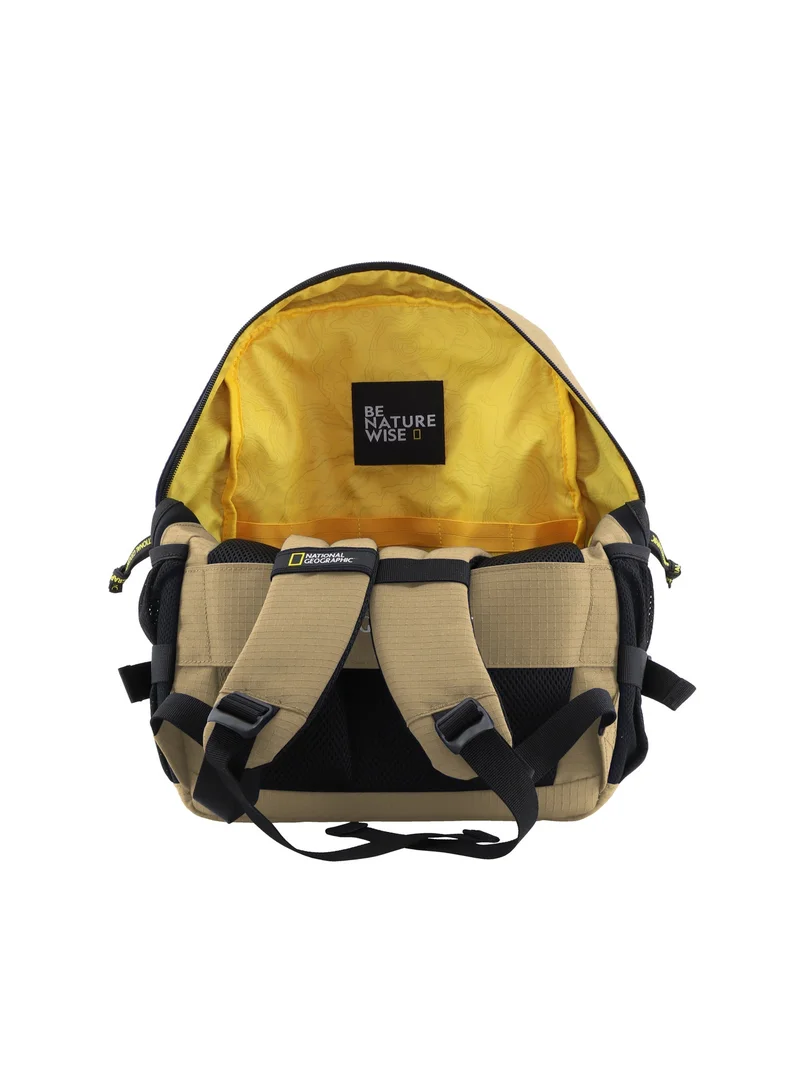 National Geographic Beige National Geographic Explorer III RPET Beige Backpack â€“ Laptop Bag, Computer Bag, School Backpack, Casual Daypack & Everyday Backpack for Men & Women | Durable Travel & Luggage Gear  | Best Price UAE