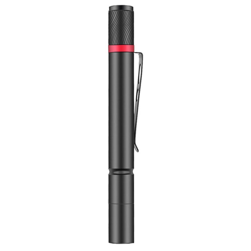 Emergency LED Flashlight Pen Light With Clip Mini Camping Outdoor Lamp - Image 2