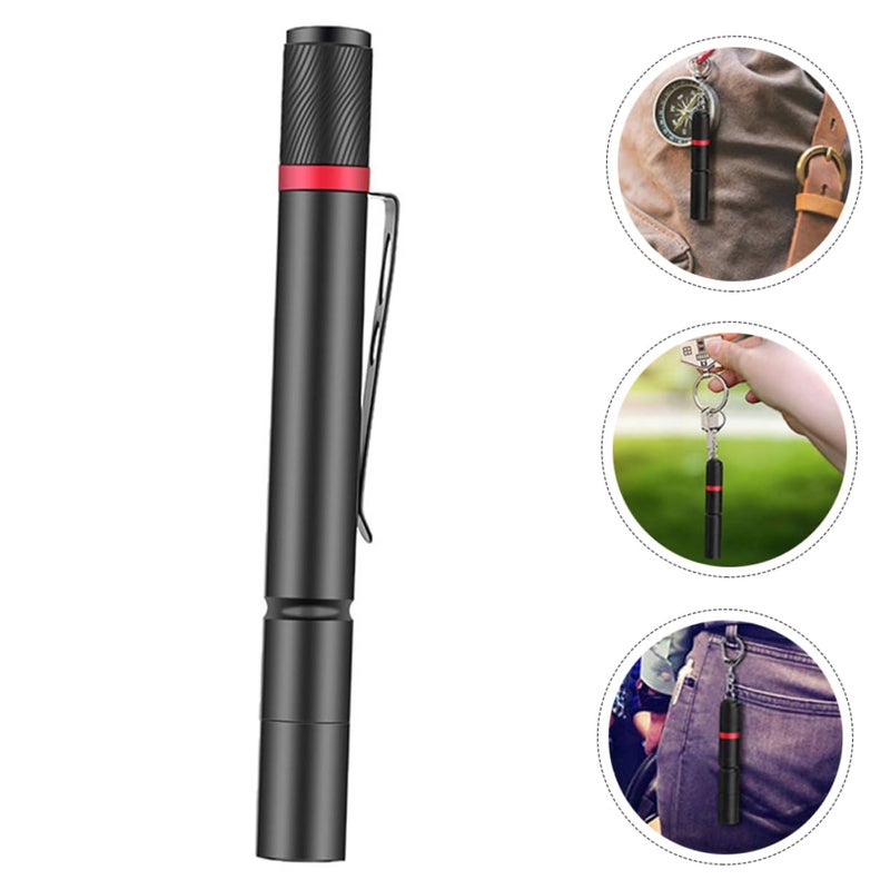 Emergency LED Flashlight Pen Light With Clip Mini Camping Outdoor Lamp - Image 5