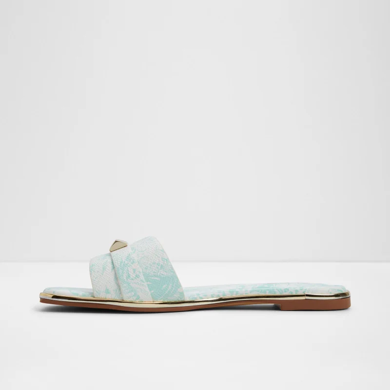 ALDO  DARINE Patterned Flat Sandals for Women | Best Price UAE