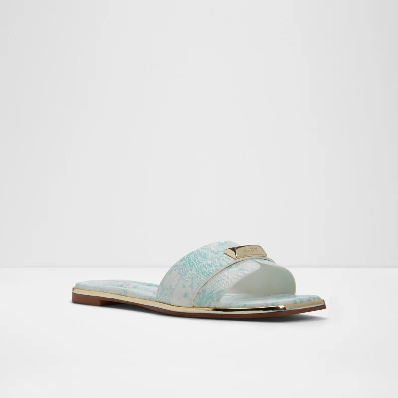 ALDO  DARINE Patterned Flat Sandals for Women | Best Price UAE