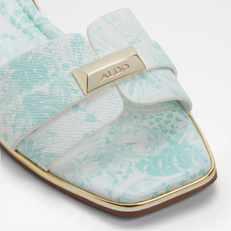 ALDO  DARINE Patterned Flat Sandals for Women | Best Price UAE