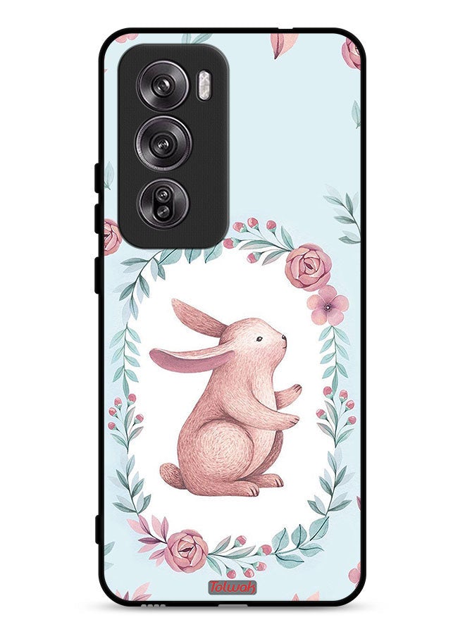 Tolwak Oppo Reno12 Pro 5G Protective Case Cover Rabbit - Image 1