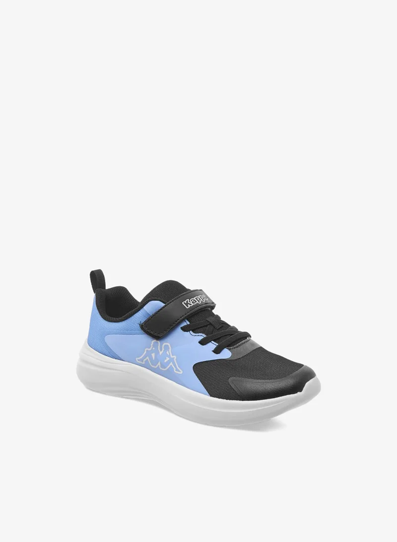 Kappa Girls' Colourblock Sports Shoes With Hook And Loop Closure