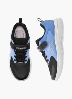 Kappa Girls' Colourblock Sports Shoes With Hook And Loop Closure  - Image 1