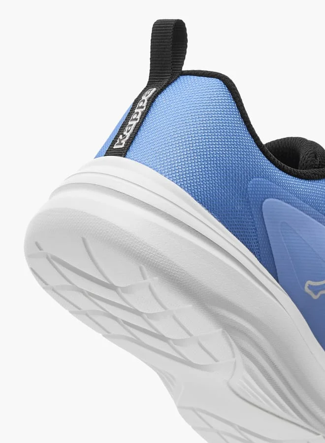Kappa Girls' Colourblock Sports Shoes With Hook And Loop Closure