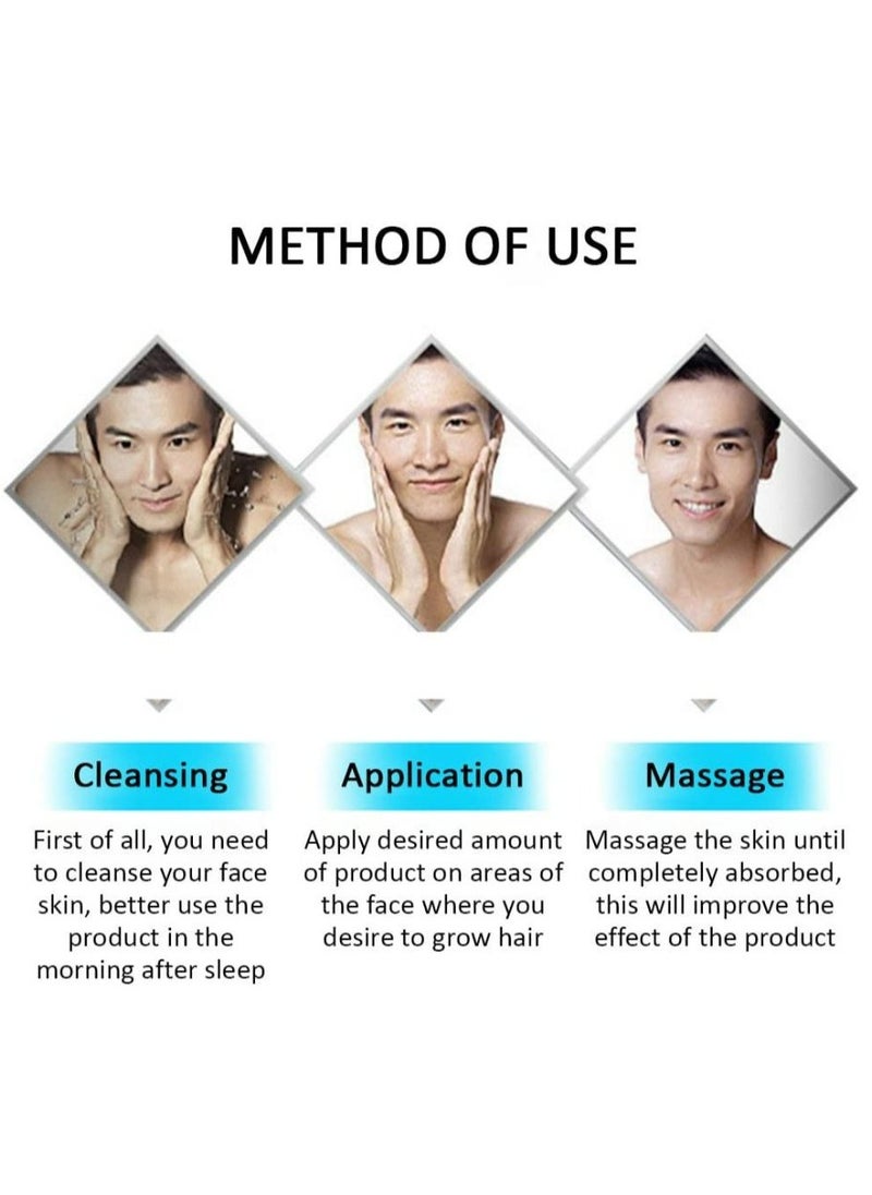 Aichun beauty Beard Growth Hair Shampoo 100ml+Beard Growth Hair Oil 30ml  - Image 4