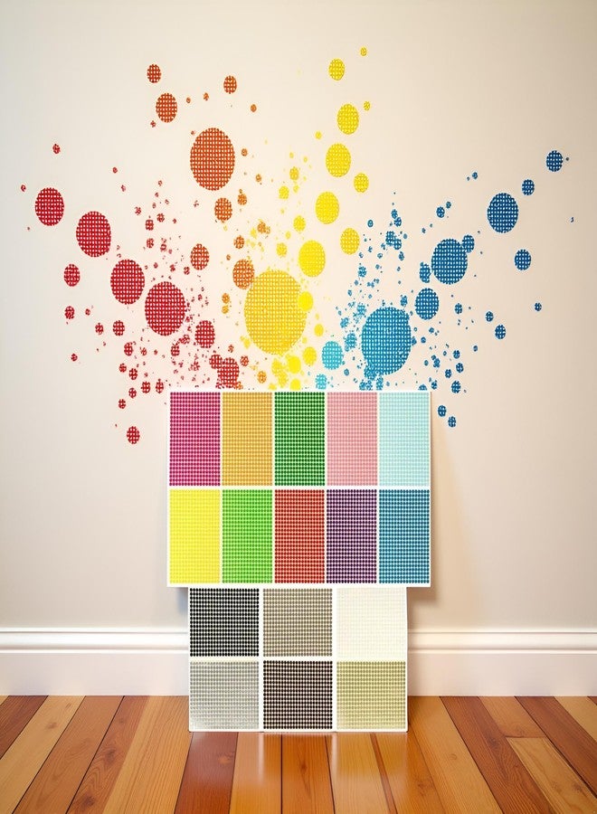 Sluswallow 5940Pcs 1/4 inch Small Colored Dot Stickers Circle Label Sticker, 0.25" Round Colored Dot Stickers Labels, 15 Color Coding Labels and Stickers Labels - Image 4