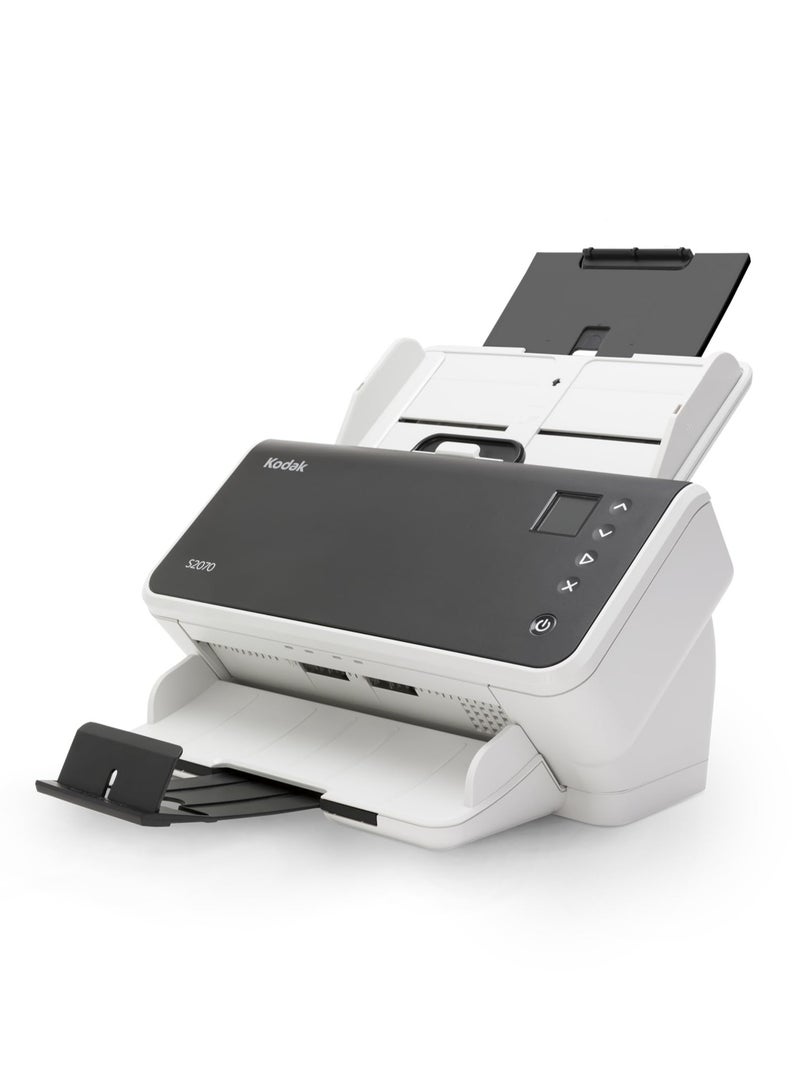 Kodak alaris Alaris S2070 Document Scanner Model 1015049, 70 PPM Simplex 140 IPM Duplex, 7000 Pages Daily Duty Cycle, Embedded Image Processing, Active Feed Technology, Perfect Page Image Enhancement, High Speed Office Scanner, Automatic Document Feeder, Reliable Multi Feed Protection, USB Connectivity, Professional Business Document Scanner for Corporate, Banking, Healthcare and Government Use - Image 1
