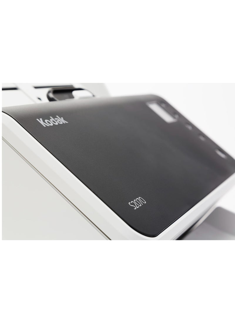 Kodak alaris Alaris S2070 Document Scanner Model 1015049, 70 PPM Simplex 140 IPM Duplex, 7000 Pages Daily Duty Cycle, Embedded Image Processing, Active Feed Technology, Perfect Page Image Enhancement, High Speed Office Scanner, Automatic Document Feeder, Reliable Multi Feed Protection, USB Connectivity, Professional Business Document Scanner for Corporate, Banking, Healthcare and Government Use - Image 4