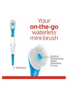 Colgate Pack of 3 Max Fresh Wisp Disposable Mini Toothbrush, Peppermint - 72 Count  - Image 3