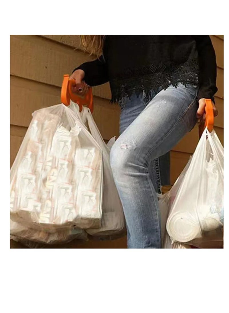 Grocery Bag Shopping Bag Holder Handle Carrier Each Handle Holds Labor Saving Bag Carrier Plastic Bag Holder Multifunctional Backpack Anti Pinch Handle for Shopping Bag  - Image 4