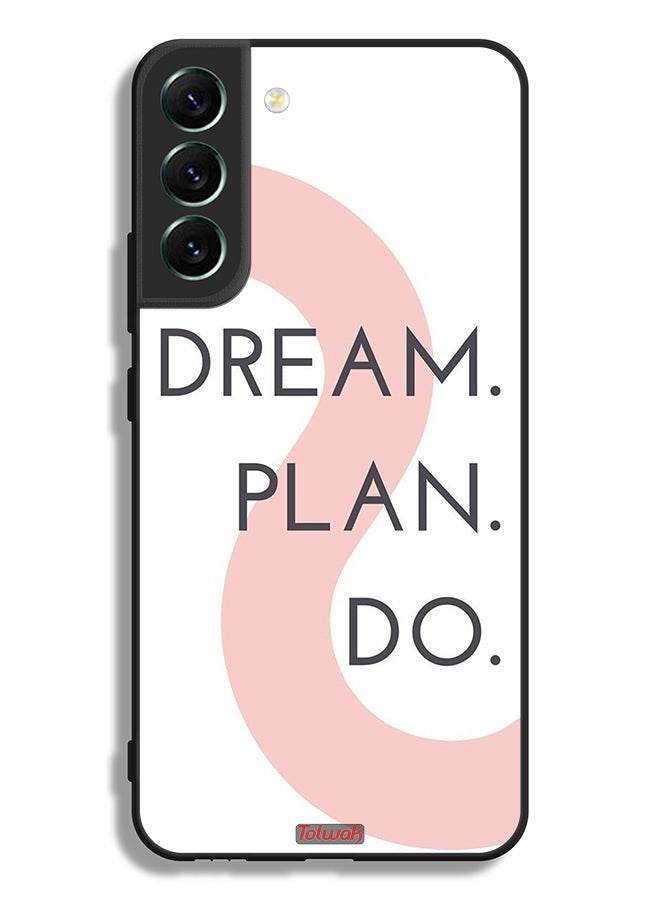 Tolwak Samsung Galaxy S22 5G Protective Case Cover Dream Plan Do - Image 2
