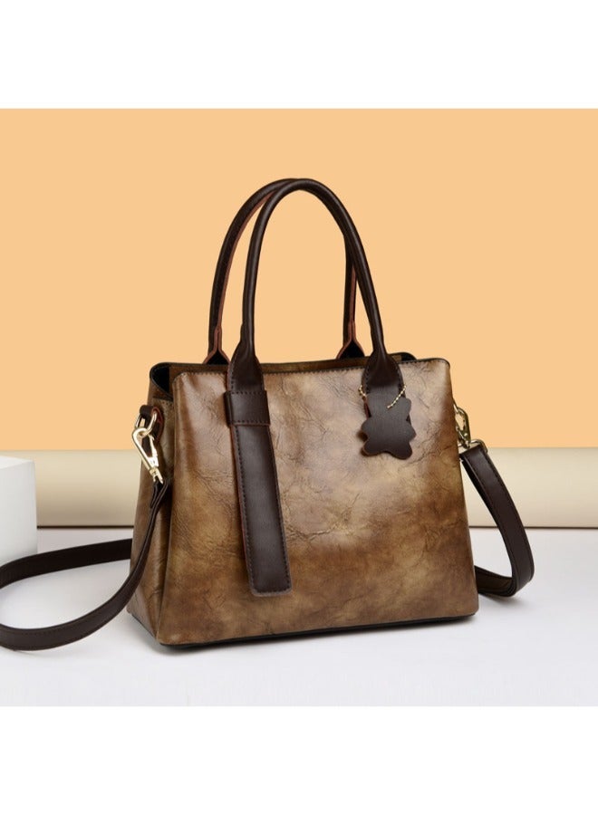 Rup Art Vintage Large Capacity Fashion Handbag  Timeless  Versatile Shoulder Bag for Womens Style - Image 4